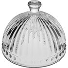 Queijeira 13x20x20cm Vidro Transparente Com Tampa