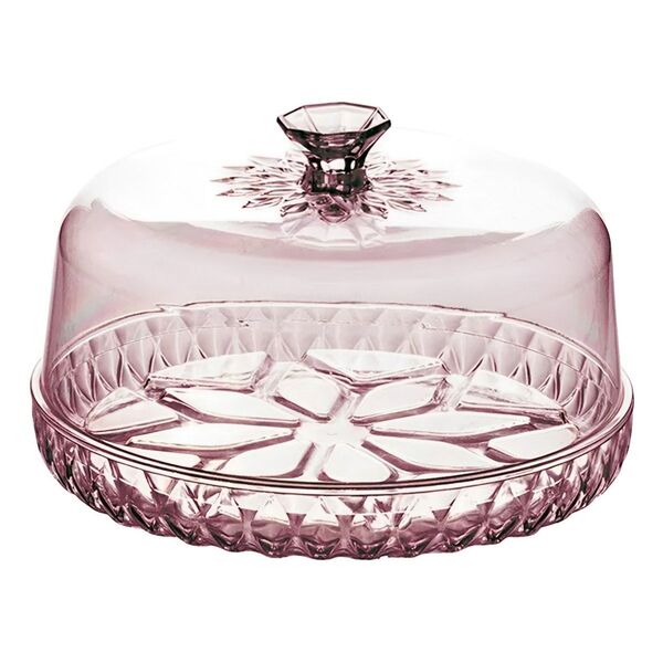 Queijeira Boleira Glamour Multiuso Com Tampa Para Queijos E B