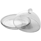 Queijeira De Cristal Pearl 20x12 Cm Wolff