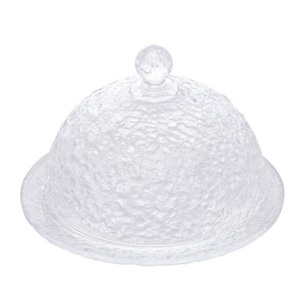 Queijeira De Cristal Petra Transparente 19 5cm 2780 Lyor