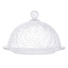 Queijeira De Cristal Petra Transparente 19 5cm 2780 Lyor