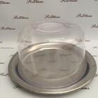 Queijeira Inox Alta Qualidade Com Tampa Acrilica