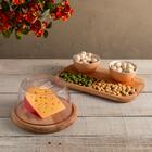 Queijeira Madeira Liptus 20x11cm