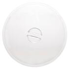 Queijeira Porta Queijo Bambu Com Cúpula Tampa Plástico 23,5cm