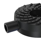 Queimador Alta Pressão Chuveiro Fogão Industrial Ferro 14cm