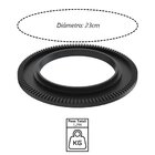 Queimador Duplo Completo Para Fogão Industrial De Ferro 23cm