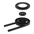 Queimador Duplo Completo Para Fogão Industrial De Ferro 23cm