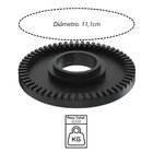 Queimador Duplo Completo Para Fogão Industrial Ferro 20 2cm