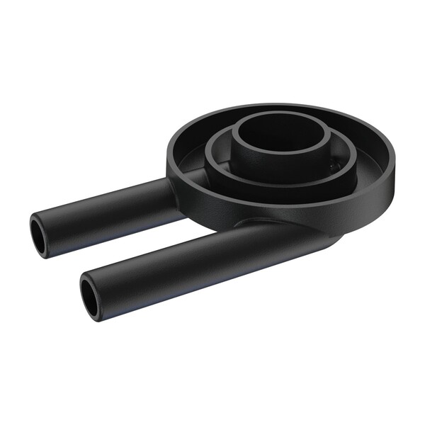 Queimador Econômico Duplo Fogão Industrial De Ferro 14cm