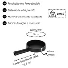 Queimador Palmatoria Pequeno Completo De Alta Pressão 13cm
