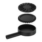 Queimador Palmatoria Pequeno Completo De Alta Pressão 13cm