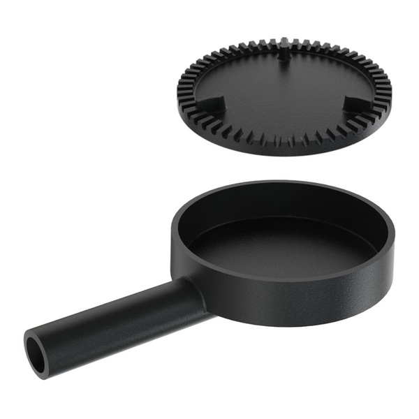 Queimador Palmatoria Pequeno Completo De Fogão Em Ferro 13cm