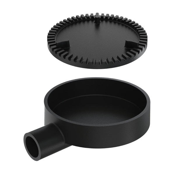 Queimador Simples Completo Fogão Industrial Ferro N01 11cm