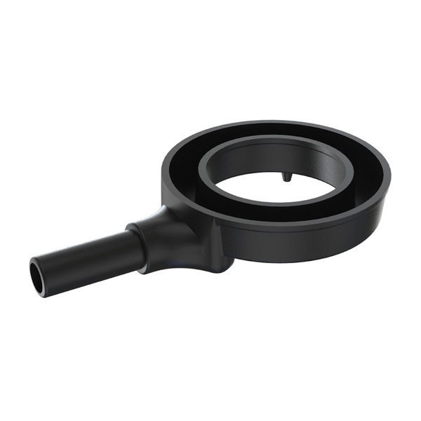 Queimador Simples Dupla Chama Fogão Industrial Ferro N2 15cm