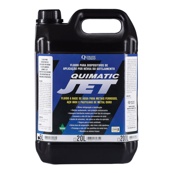 Quimatic Jet Fluido De Corte Para Nebulizadores 5l Tapmatic Q