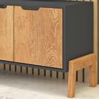 Rack 02 Portas Com Pes Madeira 1603 Fell