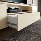 Rack 100% Mdf Para Tv Até 75 Polegadas Pés Industrial Com 2 P