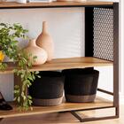 Rack 180 Cm 2 Pt Aparador 130 Cm Industrial 27x21 Pp