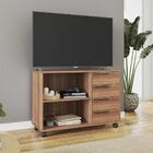 Rack 1 Prateleira 4 Gavetas Bse 02 - Brv Móveis