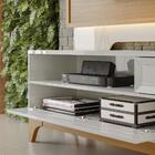 Rack 2,07 Tv Até 70 Polegadas Sala 2 Portas Nicho Michigan -