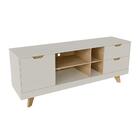 Rack 2 Gavetas Belo Horizonte Off White Carvalho