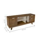 Rack 2 Gavetas Belo Horizonte Pinho Off White