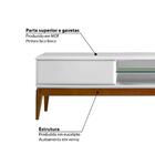 Rack 2 Gavetas E 2 Nichos Ravel Em Eucalipto/mdf - Cacau/bran