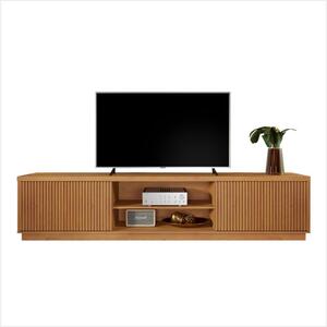 Rack 2 Porta Para Tv Até 75'' Arezzo Mavaular Naturalle | Leroy Merlin