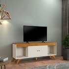 Rack 2 Portas 1,60m - Sevilha-naturale/off  - Mavau Móveis