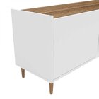 Rack 2 Portas Bufallo Branco/tannat