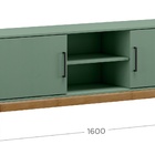 Rack 2 Portas De Correr Milão Verde/freijó