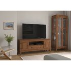 Rack 2 Portas E 1 Gaveta Amêndoa