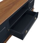 Rack 2 Portas E 1 Gaveta Azul Petróleo