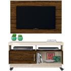 Rack 3891 E Painel 4550 Para Tv 50 Polegadas Off White Savana