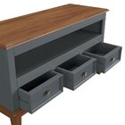 Rack 3 Gavetas Cinza