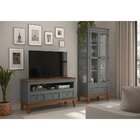 Rack 3 Gavetas Cinza