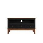 Rack 3 Gavetas Preto