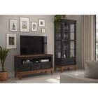 Rack 3 Gavetas Preto