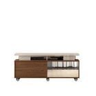 Rack Abu Dabi Caiena/creme - Dj Móveis