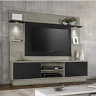 Rack Accord Para Tv Até 55" 2 Portas Notável - Carvalho/preto