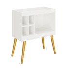 Rack Adega Estante Para Vinhos E Whisky - Branco