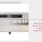 Rack Ageo Com Espelho Para Tv Até 60'' Marroquim/off White -