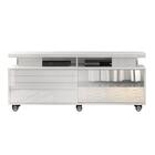 Rack Ageo Espelho Tv Até 60" Rustico Com Malbec