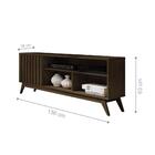 Rack Alkaid 1 Porta Ripado Cedro