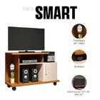 Rack Ambiente Smart Cinamomo Off White – Hb Móveis