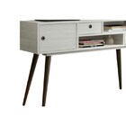 Rack Aparador Fine 1 Porta 2 Gavetas Ártico - Plata Móveis