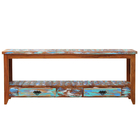 Rack Aparador Ripado 1,5 M Madeira Maciça - Pátina