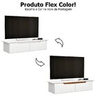 Rack Aparador Suspenso Flex Com 2 Portas Flop Branco