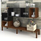 Rack Aparador Travessura Preto - Estilare