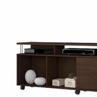 Rack Atraente Para Tv Até 75 Polegadas Jcm Movelaria Café Off